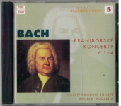 CD Braniborské koncerty 1 - 4 - J. S. Bach