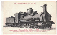 Francouzské lokomotivy - Machine N 3108