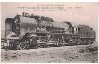 Les Locomotives Belges - Parní lokomotiva Type 5 (Mikado)