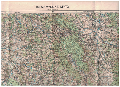 Vysoké Mýto - mapa