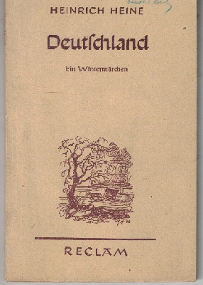 Deutschland - Heinrich Heine (německy)