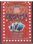 Hrací karty Croatia - Chorvatsko - sada 54 karet