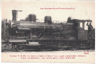 Les Locomotives Francaises - Machine N. 30.317 - Parní lokomotiva