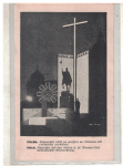 Pohlednice - Praha - Slavnostní oltář se sochou sv. Václava 1935