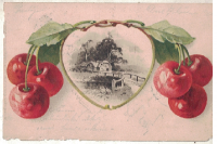 Postkarte 1891 Prostějov - Šternberk