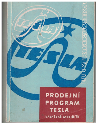 Prodejní program Tesla Valašské Meziříčí - katalog 1959