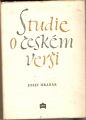 Studie o českém verši - J. Hrabák