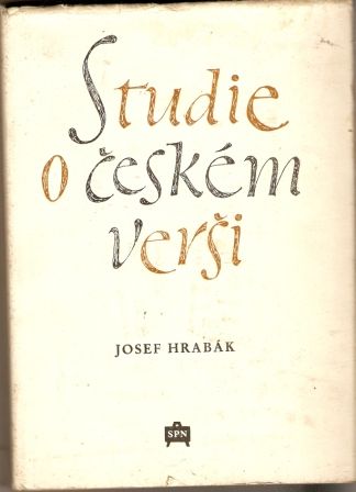Studie o českém verši - J. Hrabák